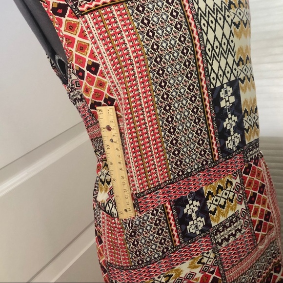 Boho Dropwaist Shift Dress with Pockets - Picture 11 of 16